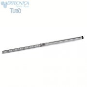 Хромированная телескопическая труба